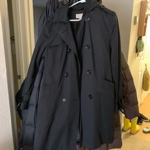 Michael Kors Black Trench Coat